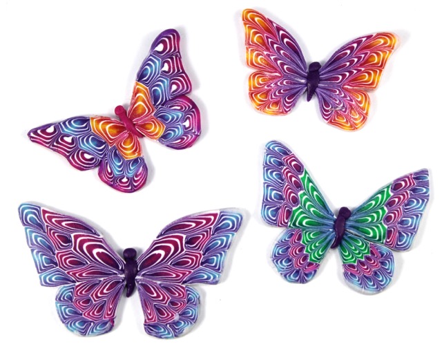 quilled butterflies