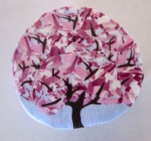 polymer clay cherry tree cane