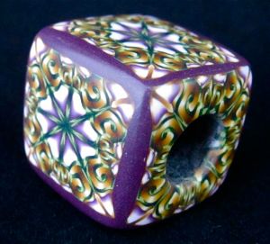 tucson gem show polymer clay bead