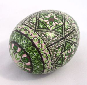 Tucson gem show polymer clay egg