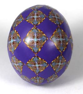 Marbled ink cane egg 2