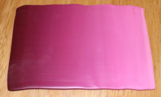 Polymer clay Rose Skinner blend