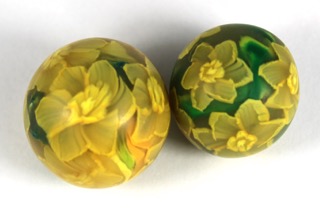 daffodil beads