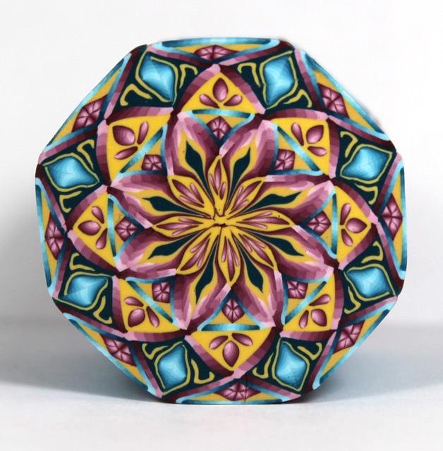 Polymer clay Kaleidoscope Cane Color Scheme