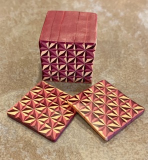 3D polymer clay star cane